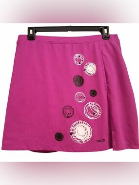 💖 Izod Cool FX Pink Tennis Skirt – Medium (M) – Athletic Golf Skort Style 💖